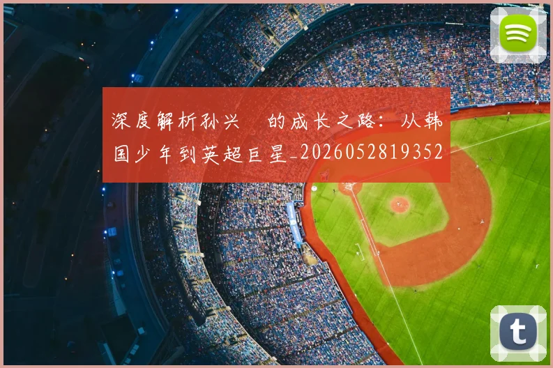 深度解析孙兴慜的成长之路:从韩国少年到英超巨星_20260528193521